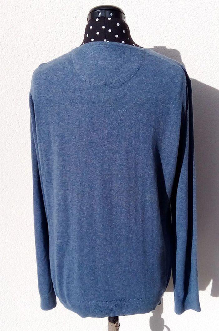 Pull Coton & Cachemire bleu Scotch & Soda taille M - photo numéro 3