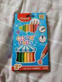 gros crayons de couleur maped (4e)