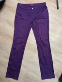 Pantalon violet jean droit