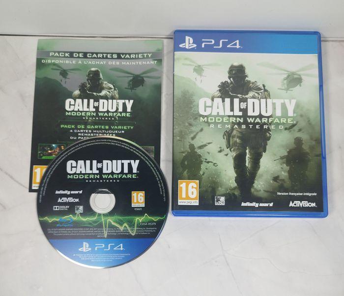 Jeu Call Of Duty Modern Warfare Remastered Playstation 4 jeux ps4 - photo numéro 4