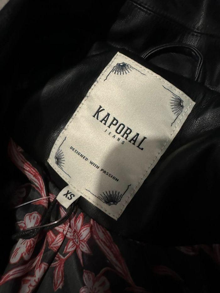 Veste en cuir Kaporal - photo numéro 3