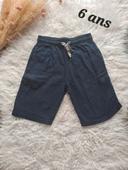 Short marine kiabi 6ans