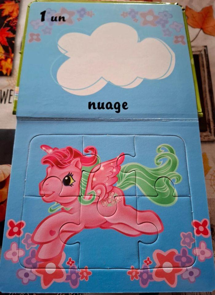 Livre puzzle  mon petit  poney - photo numéro 2