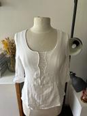 Blouse blanche Sud Express