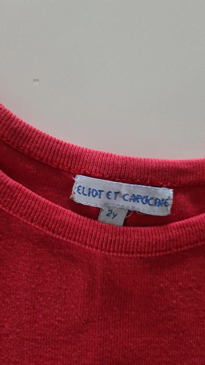 Tee shirts manches courtes eliot et capucine - photo numéro 3