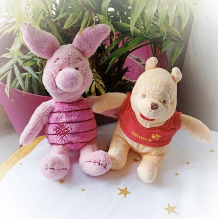 Mini petite little small peluche Teddy Bear Disney baby Winnie l'ourson porcinet pooh doudou - photo numéro 1