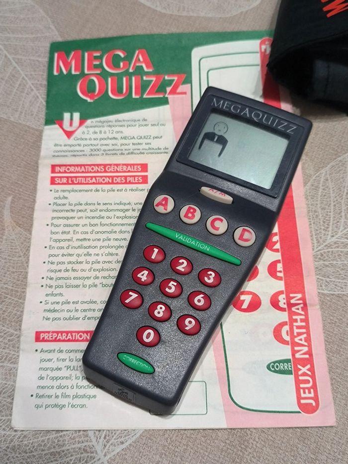 Vintage Nathan jeu électronique méga quizz - photo numéro 2