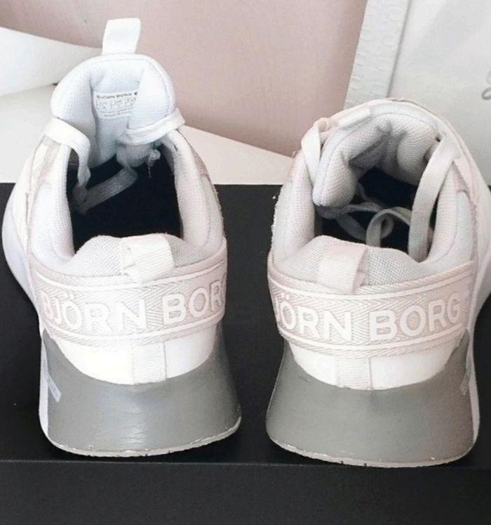 Baskets blanche marque Björn Borg 41 - photo numéro 4