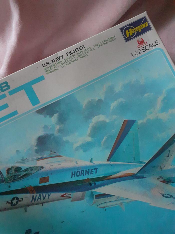 Maquette neuve hasegawa mcdonnel Douglas F-18 hornet - photo numéro 5