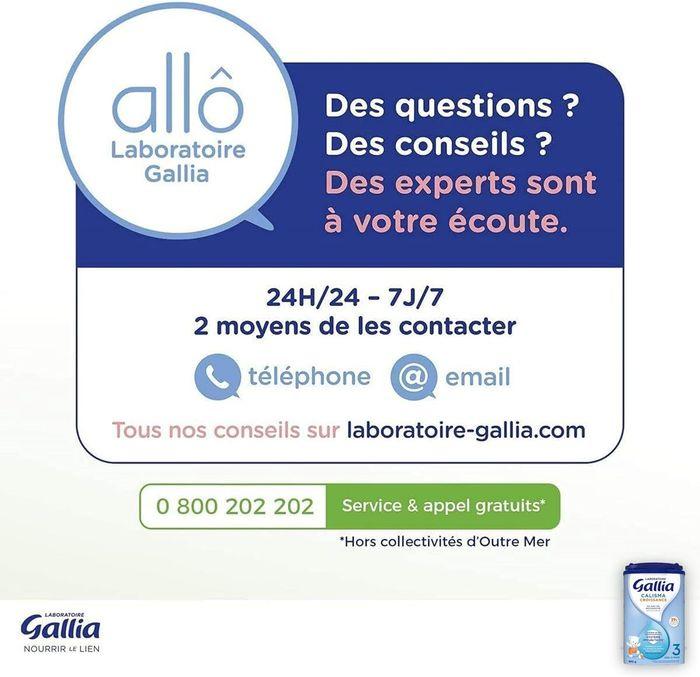 Laboratoire Gallia - Calisma Junior 4ème âge - Lait de Croissance en Poudre pour Bébé - Enrich en Vi - photo numéro 6