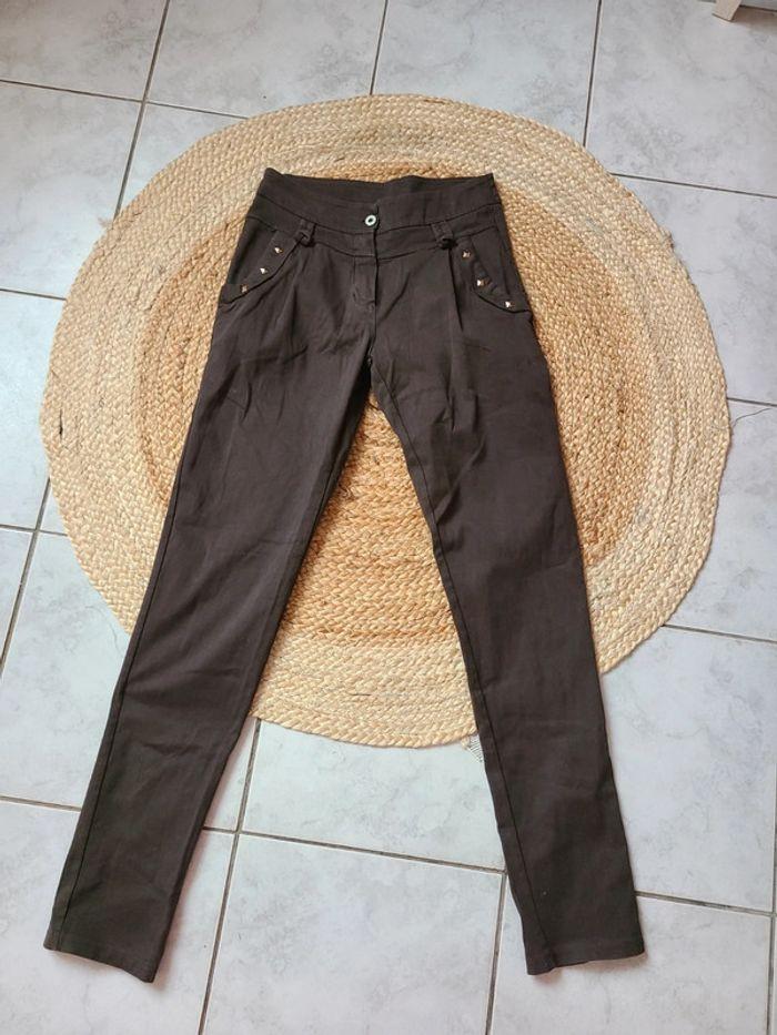 Pantalon marron 36 - photo numéro 1