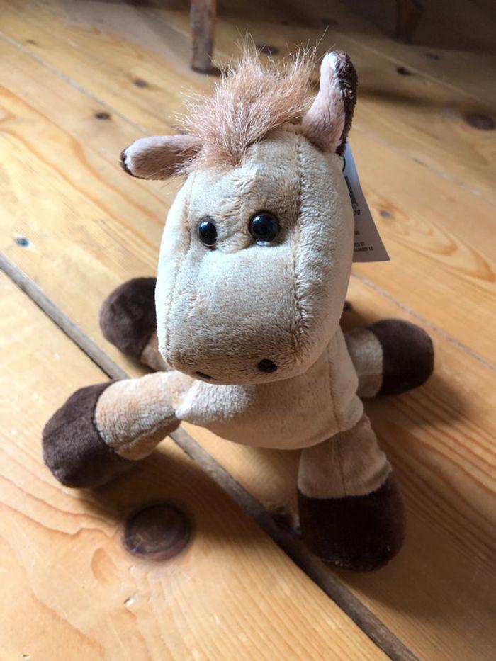 Peluche cheval poney poulain - photo numéro 1