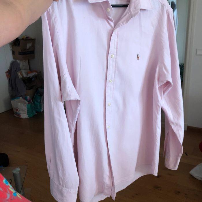 Chemise Ralph Lauren Rose - Custom Fit - Taille XL - photo numéro 3