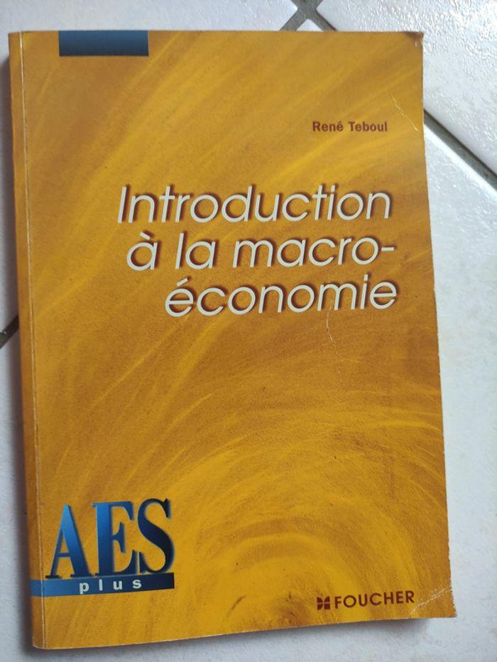 Livre introduction à la macroéconomie - photo numéro 1