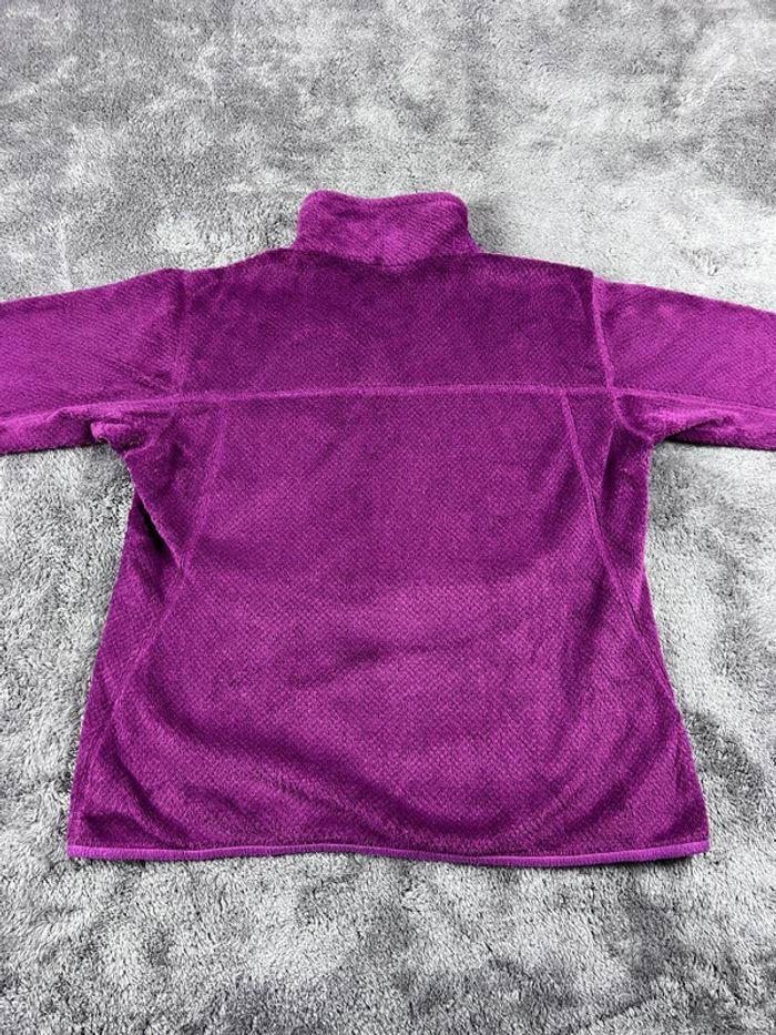 👕 Sweat Pull quart zip demi zip Polaire Femme Vintage Patagonia Violet Taille L 👕 - photo numéro 2