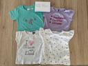 4 tee shirts manches courtes