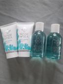 Lot gels douches et lotions assorties