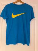 T-shirt Nike bleu & jaune taille S