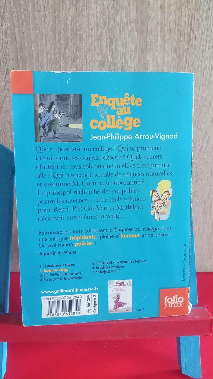 Enquête au collège (folio junior) - photo numéro 2