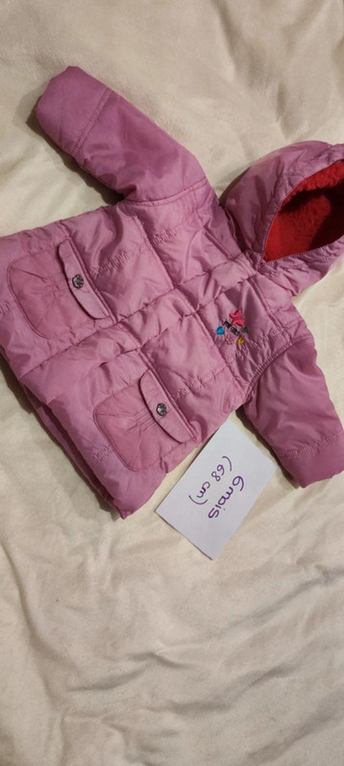 Vêtement bébé fille blouson taille 6 mois - photo numéro 1