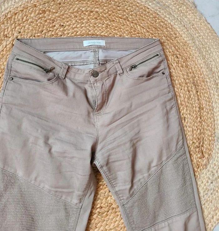 Beau pantalon beige cache cache 38 - photo numéro 2