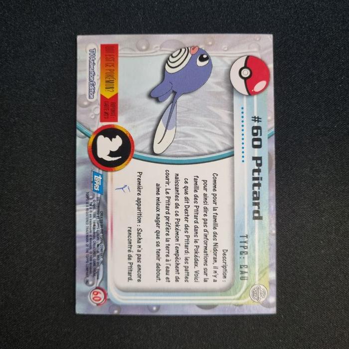 Carte Pokemon : Ptitard - Topps - photo numéro 2