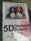 Diamond painting chien