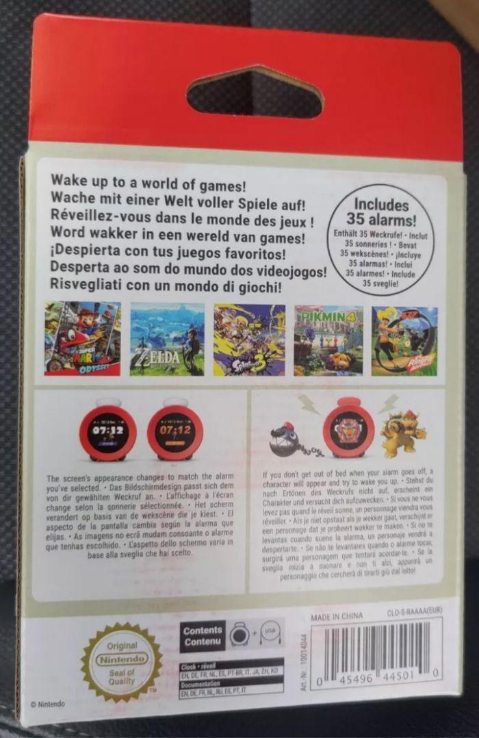 Réveil Nintendo Alarmo NEUF - photo numéro 2