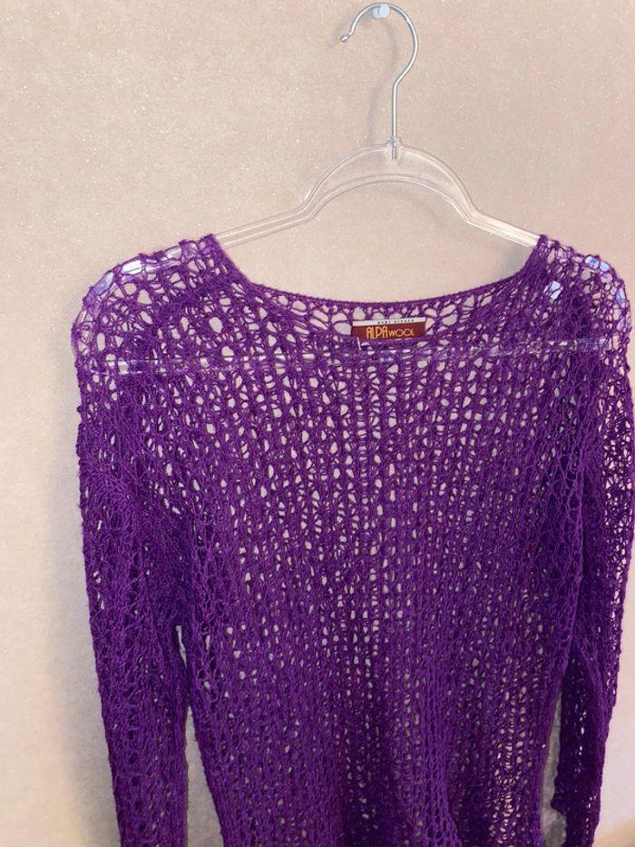 Vintage purple top - photo numéro 2