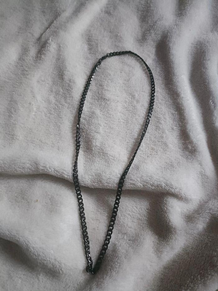 Collier fantaisie/inox - photo numéro 4