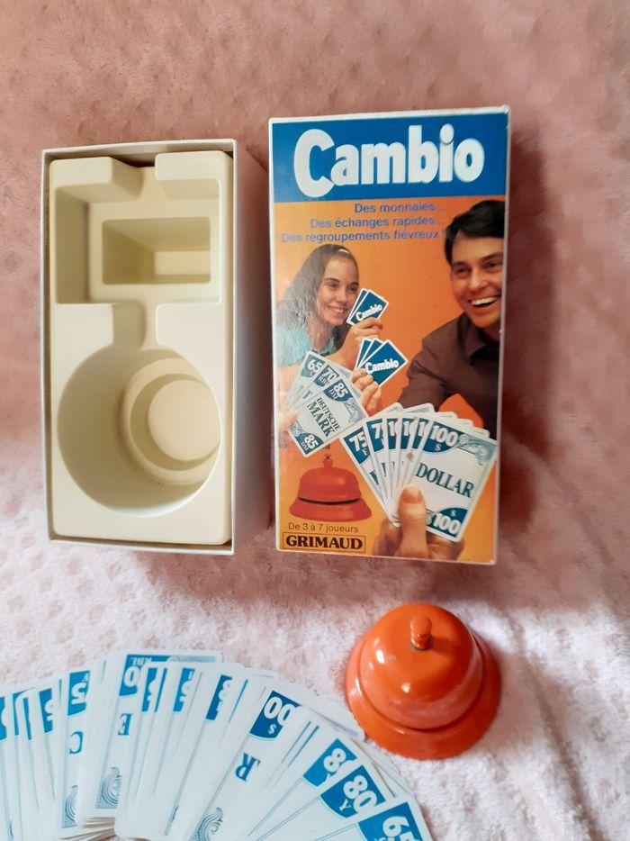 Complet vintage jeu cambio grimaud de 1978 - photo numéro 2