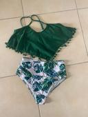 Maillot de bain vert