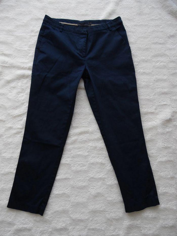 Pantalon bleu, taille 38. - photo numéro 1