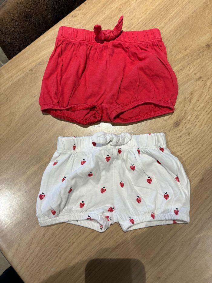 Lot short 3 mois