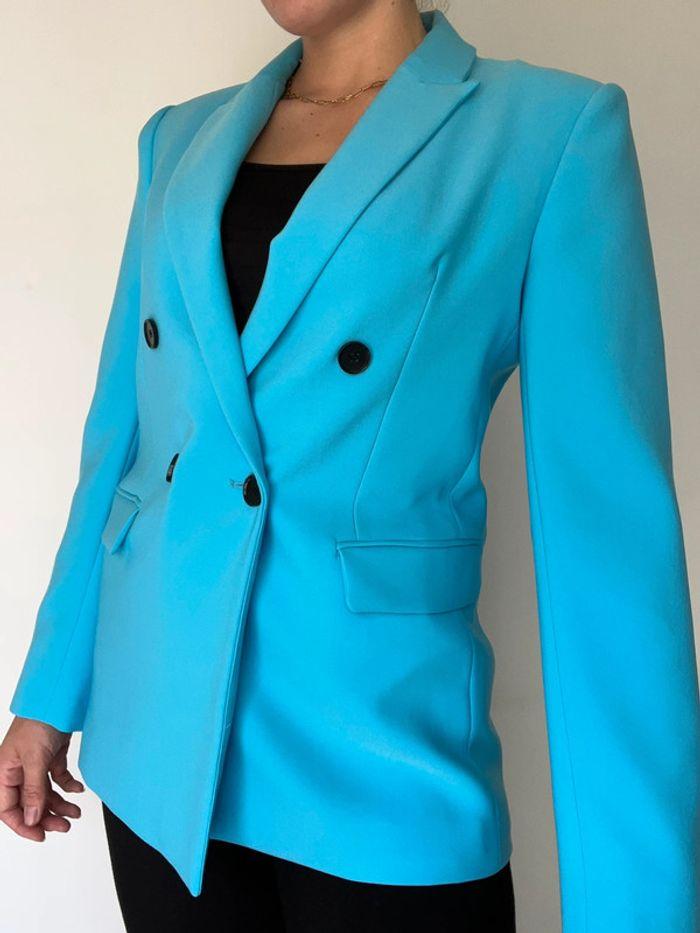 Blazer bleu H&M - photo numéro 3