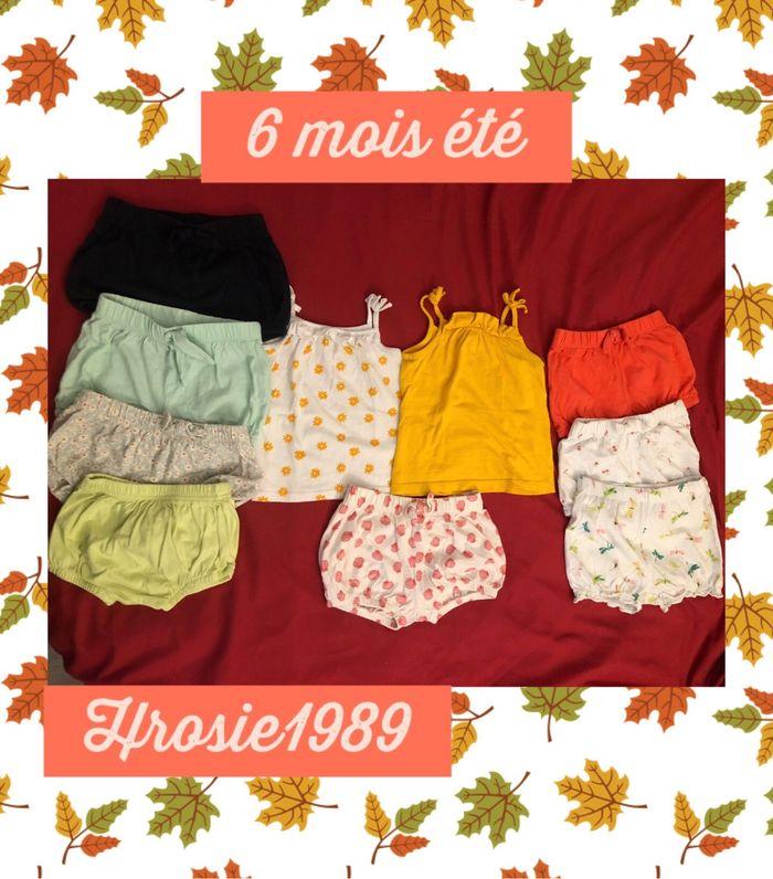 Short et débardeur 6 mois