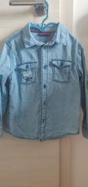 Chemise jeans