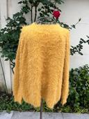 Pull tout doux jaune moutarde