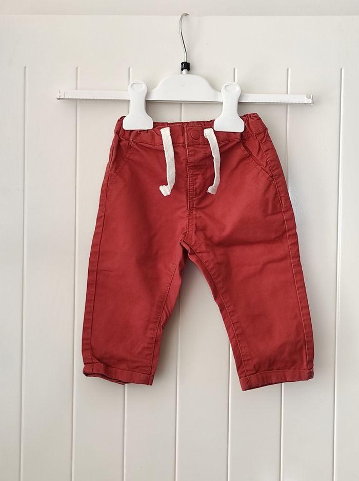 Pantalon type Chino bébé garçon 9 mois - photo numéro 2