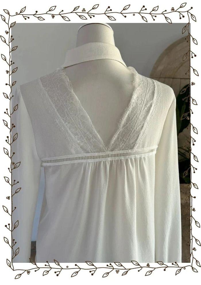 Blouse blanche dentelle Opullence - photo numéro 7