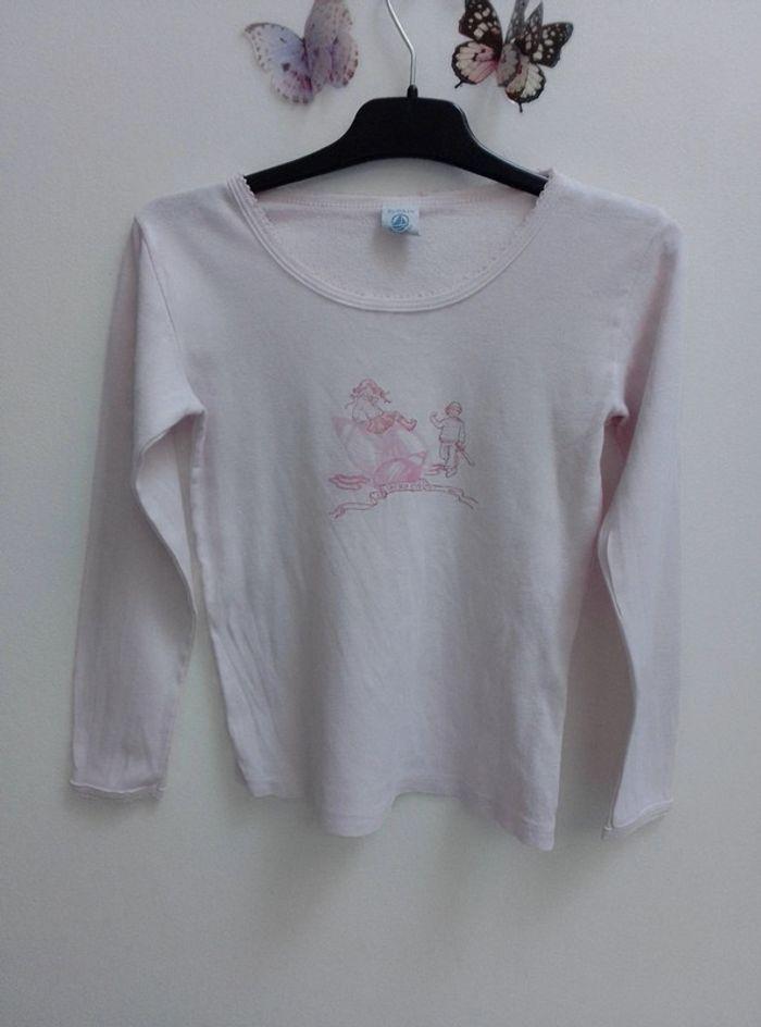 T shirt petit bateau fille 8 ans - photo numéro 1