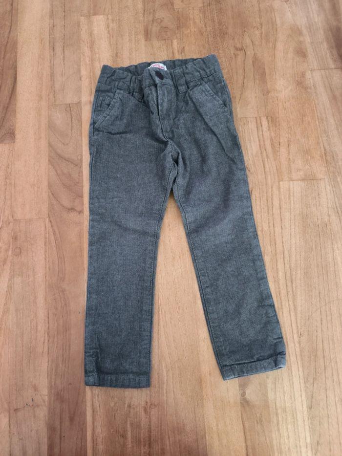 Pantalon gris Dpam 3ans - photo numéro 1