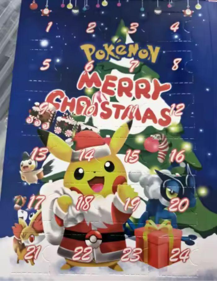 Calendrier de l’avent figurine de Pokémon