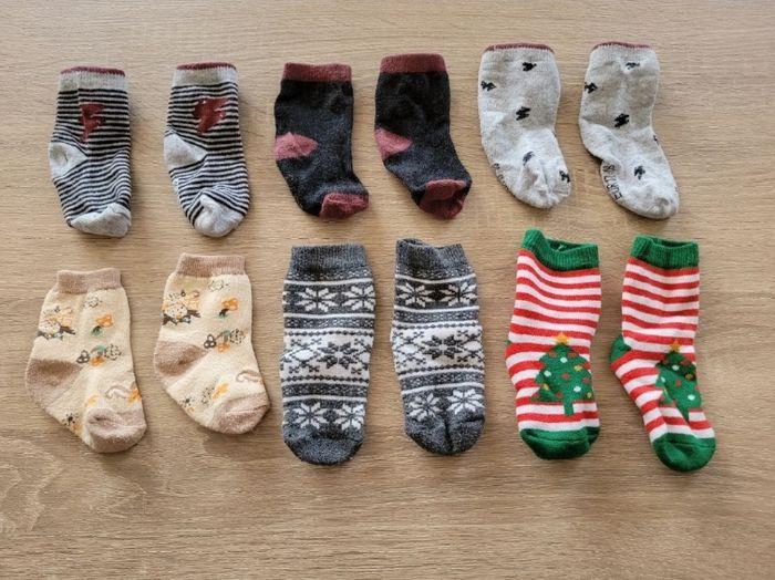 Lot de 6 paires de chaussettes garçon en 6/9 mois - photo numéro 1