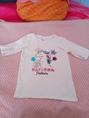 Tee-shirt grande manche 8 ans fille