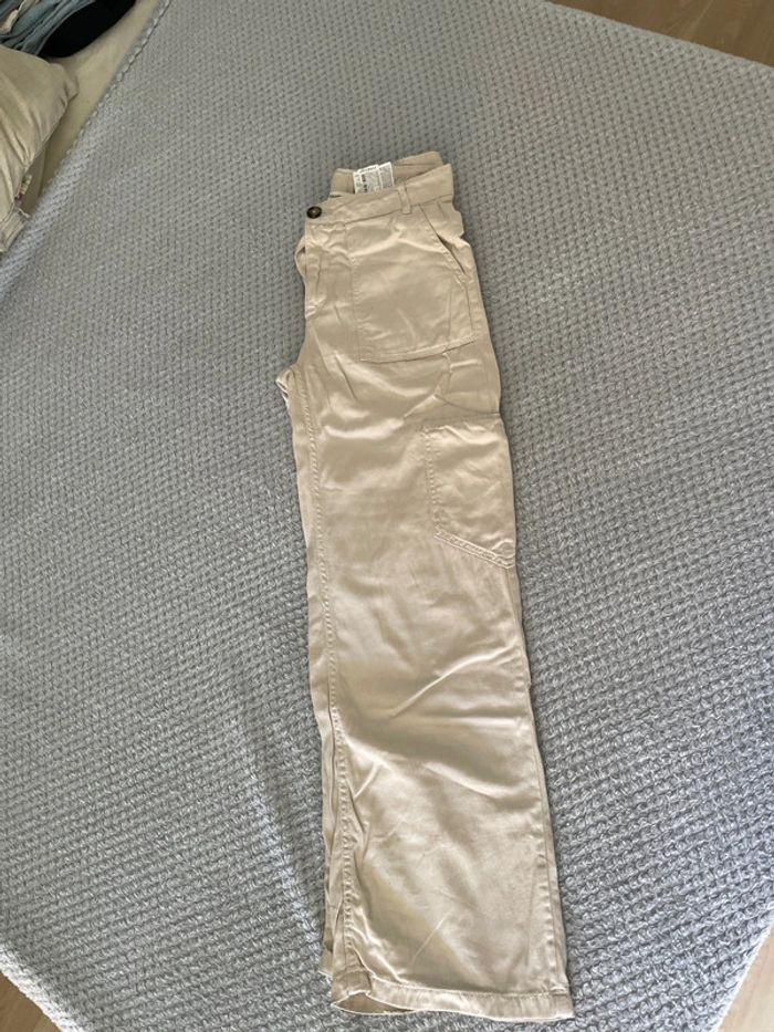 Pantalon cargo beige taille S - photo numéro 2