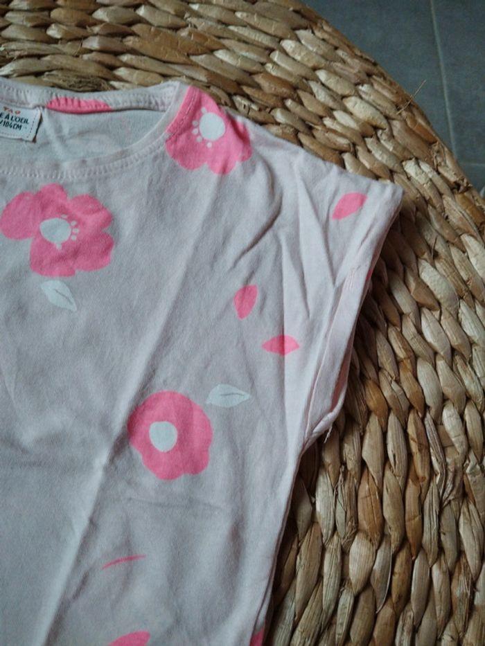 Tee shirt à fleurs Tao 4 ans - photo numéro 2