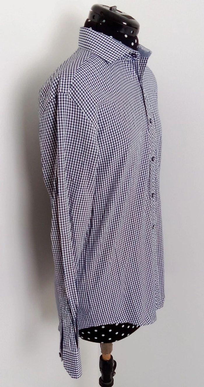 Chemise manches longues à petit carreaux Vichy Steel & Jelly taille S - photo numéro 4