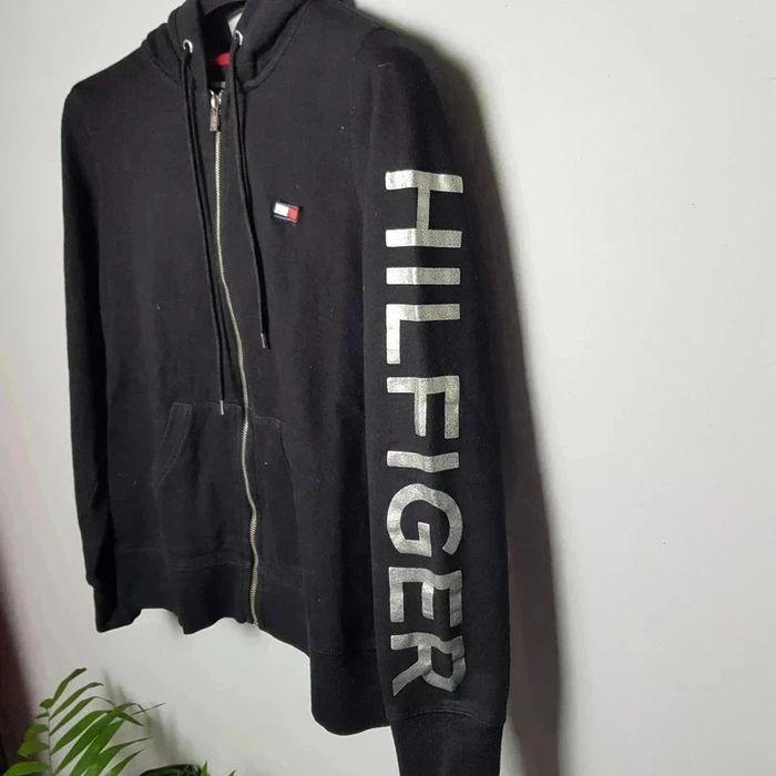 Veste Zip Gilet à capuche Tommy Hilfiger Noir - photo numéro 3