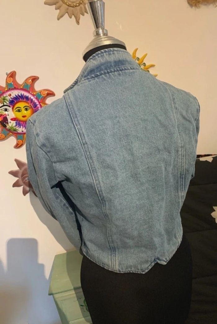 Veste denim vintage XS 34/36 - photo numéro 4